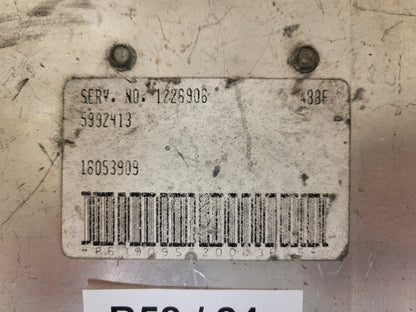 Fiat Regata ECU / 5992413 / 16053909 / 1226906 / ABBF