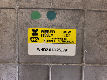 LANCIA ECU / WHD2.01/12S.79 / WHD2.01 / 12S79 / WEBER
