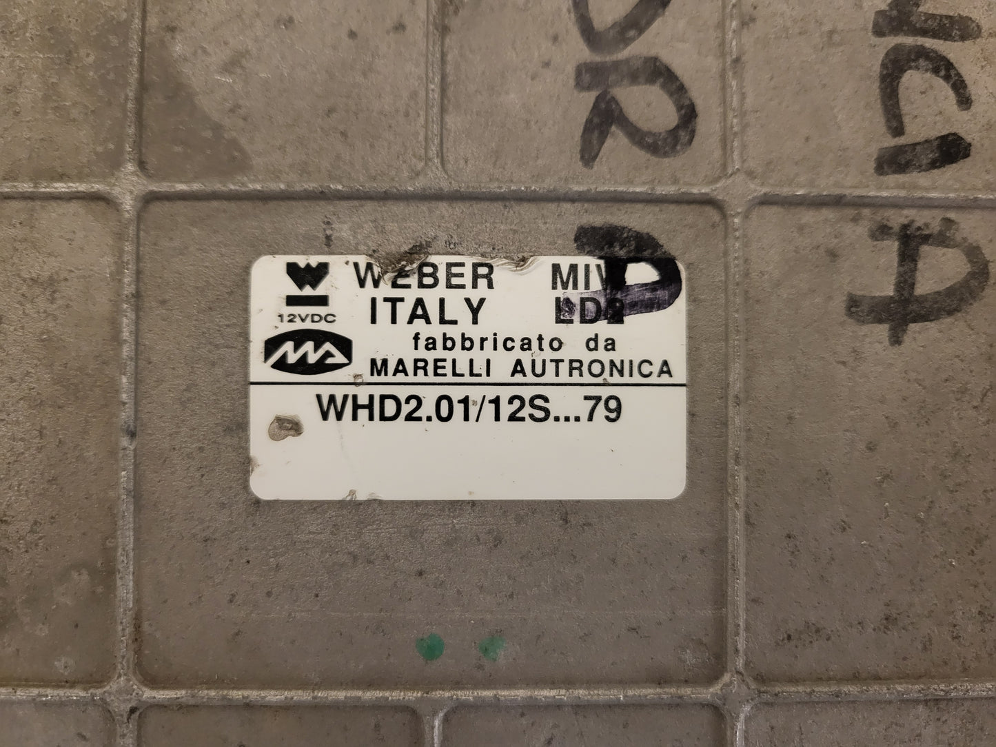 LANCIA ECU / WHD2.01/12S.79 / WHD2.01 / 12S79 / WEBER