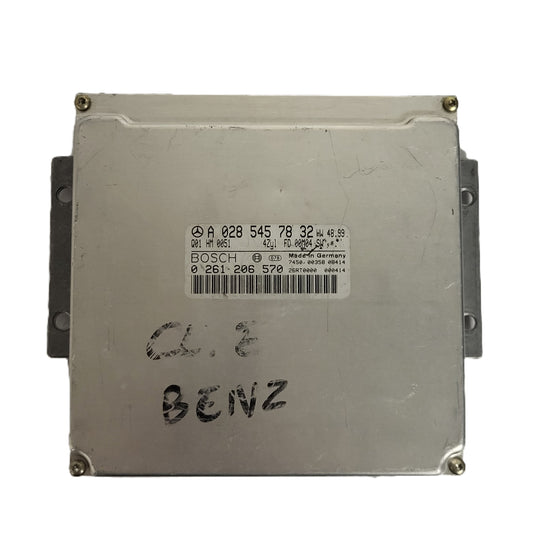 MERCEDES CLK W210 ECU / A0285457832 / 0261206570 / BOSCH