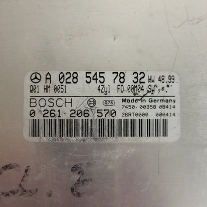 MERCEDES CLK W210 ECU / A0285457832 / 0261206570 / BOSCH