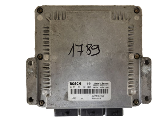 RENAULT LAGUNA ECU / 0281011101 / 8200163528 / 8200095416 / BOSCH