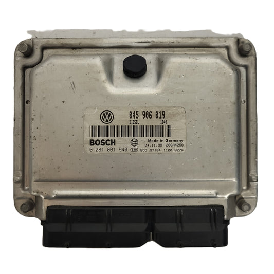 VW SEAT POLO ECU / EDC15P+ / 045906019 / 0281001940 / BOSCH