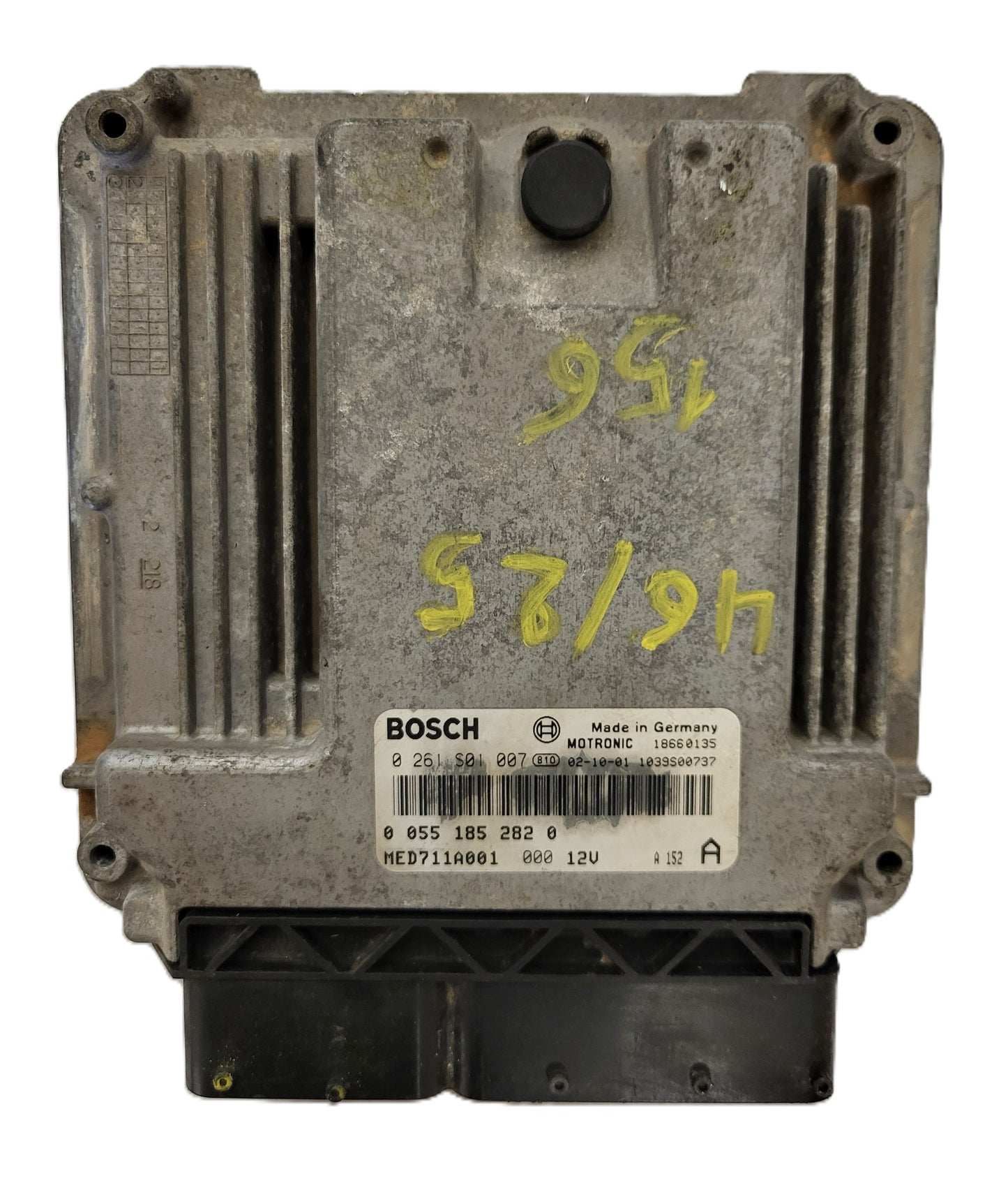 ALFA 156 2.0 ECU / 0261S01007 / 00551852820 / 055185282 / MED711A001 / BOSCH