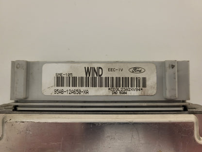 FORD ESCORT ECU / 95AB-12A650-XA / 95AB12A650XA / SME-105 / WIND / EEC-IV