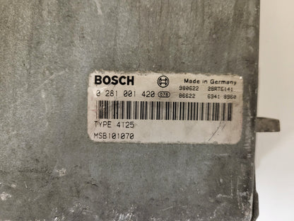 3x LAND ROVER FREELANDER ECU / 0281001420 / TYPE 4125 / MSB101070 / BOSCH BULK STOCK