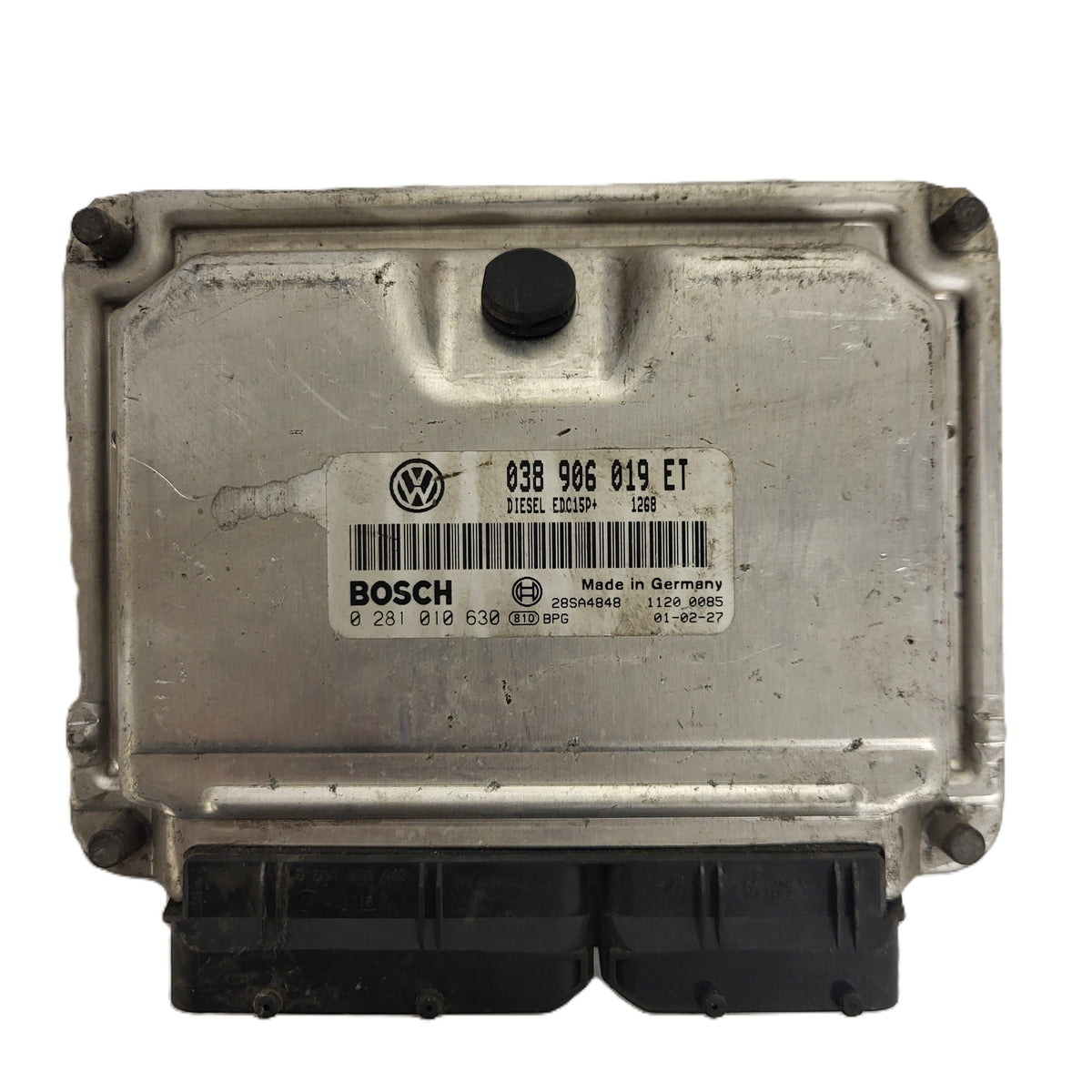 VW SHARAN ECU / 038906019ET / 0281010630 / EDC15P+ / BOSCH - B61-07 - 1