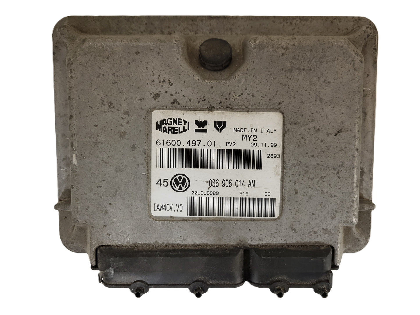 VW SEAT ECU / 036906014AN / IAW4CV.V0 / 61600.497.01 / MAGNETI MARELLI
