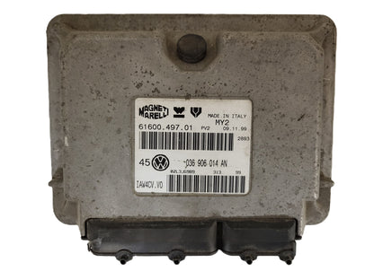 VW SEAT ECU / 036906014AN / IAW4CV.V0 / 61600.497.01 / MAGNETI MARELLI