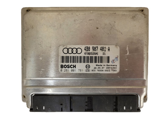 Audi ECU / 4B0907401A / 0281001781 / BOSCH