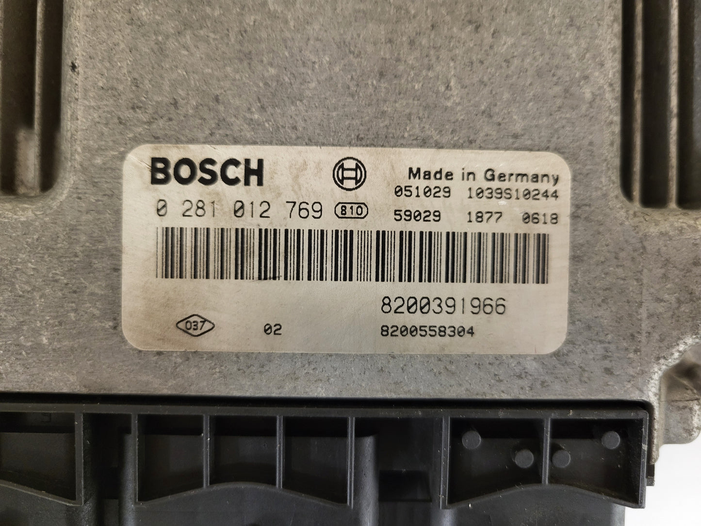 Renault Megene Scenic 1.5 DCI ECU / 0281012769 / 8200391966 / 8200558304