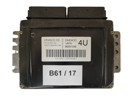 CHEVROLET MATIZ ECU / 96291049 / 1AFN / S010013001 / KEMSCO