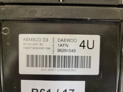 CHEVROLET MATIZ ECU / 96291049 / 1AFN / S010013001 / KEMSCO