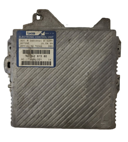 CITROEN EVASION FIAT ULISSE ECU / 9634281380 / R04010021D / LUCAS