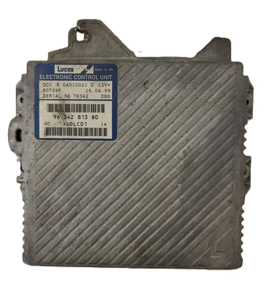 CITROEN EVASION FIAT ULISSE ECU / 9634281380 / R04010021D / LUCAS