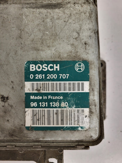 Peugeot Citroen 106 SAXO AX ECU / 0261200707 / 9613113880 / BOSCH