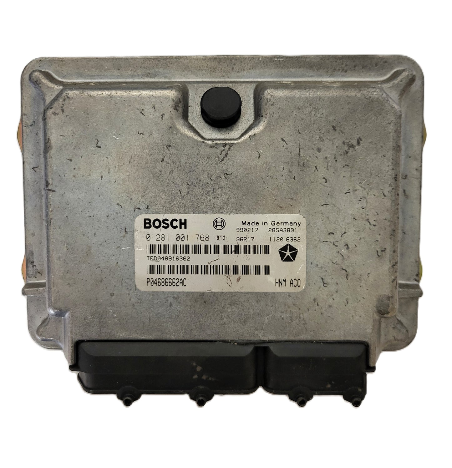 CHRYSLER VOYAGER ECU / 0281001768 / P04686662AC / TED048916362 / BOSCH