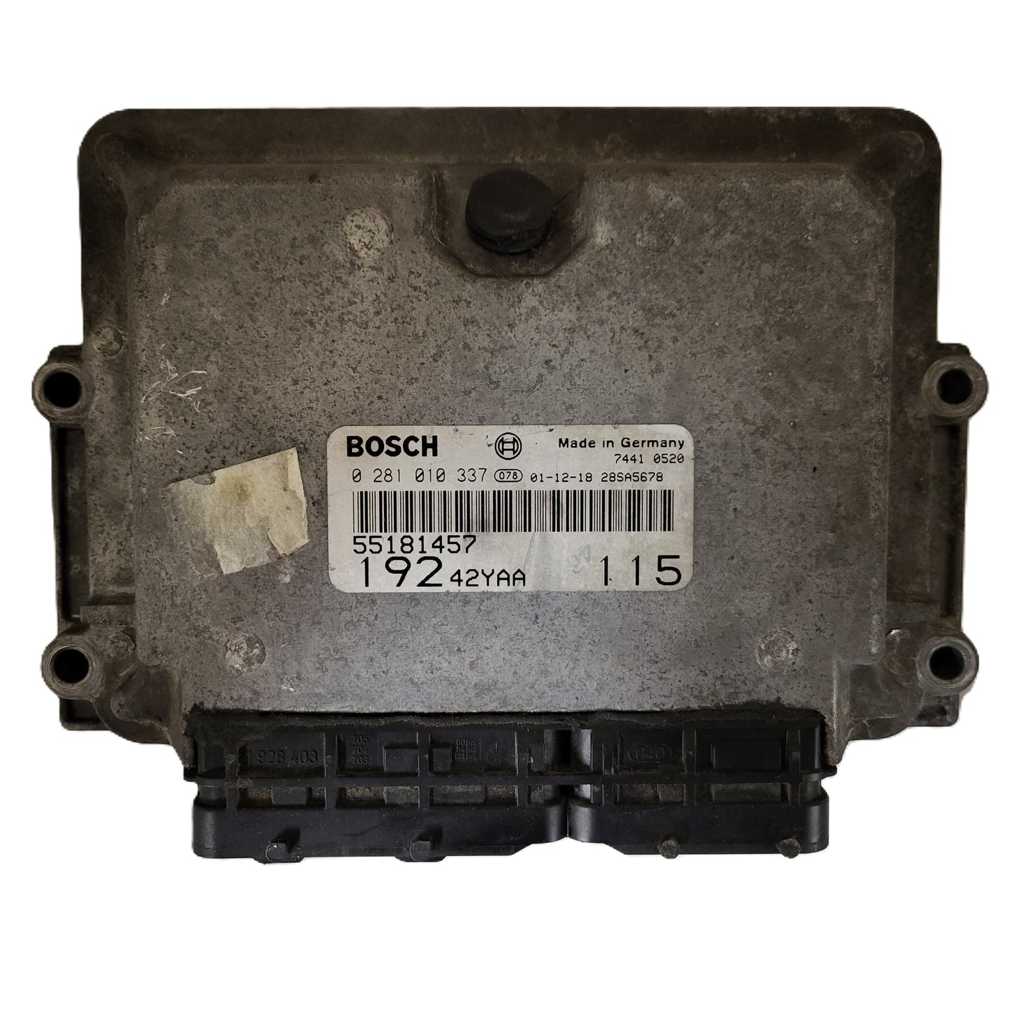 Fiat STILO ECU / 55181457 / 0281010337 / 19242YAA / BOSCH