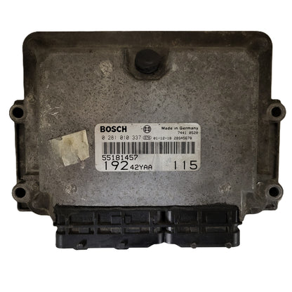 Fiat STILO ECU / 55181457 / 0281010337 / 19242YAA / BOSCH