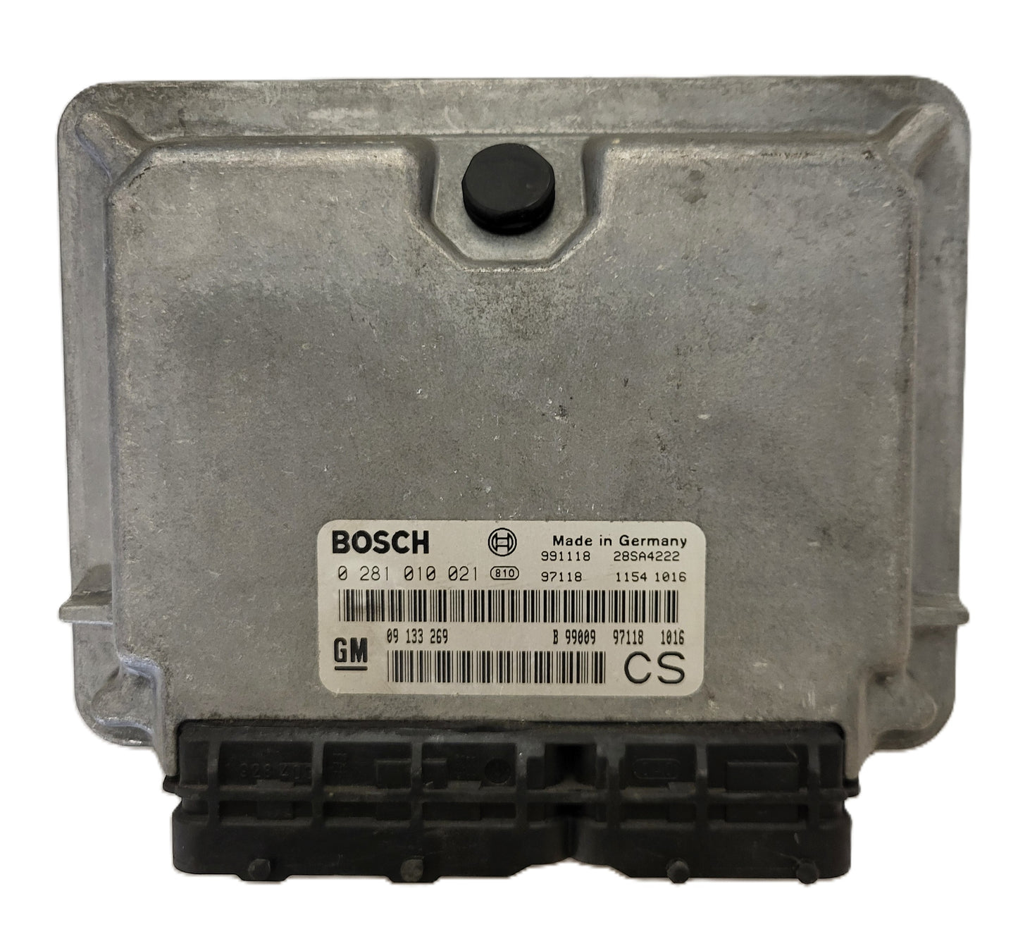 Opel Zafira ECU / 0281010021 / 09133269 / CS / BOSCH