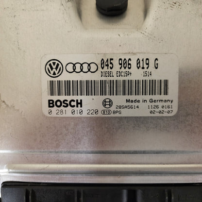 VW POLO ECU / 045906019G / 0281010220 / EDC15P+ / BOSCH