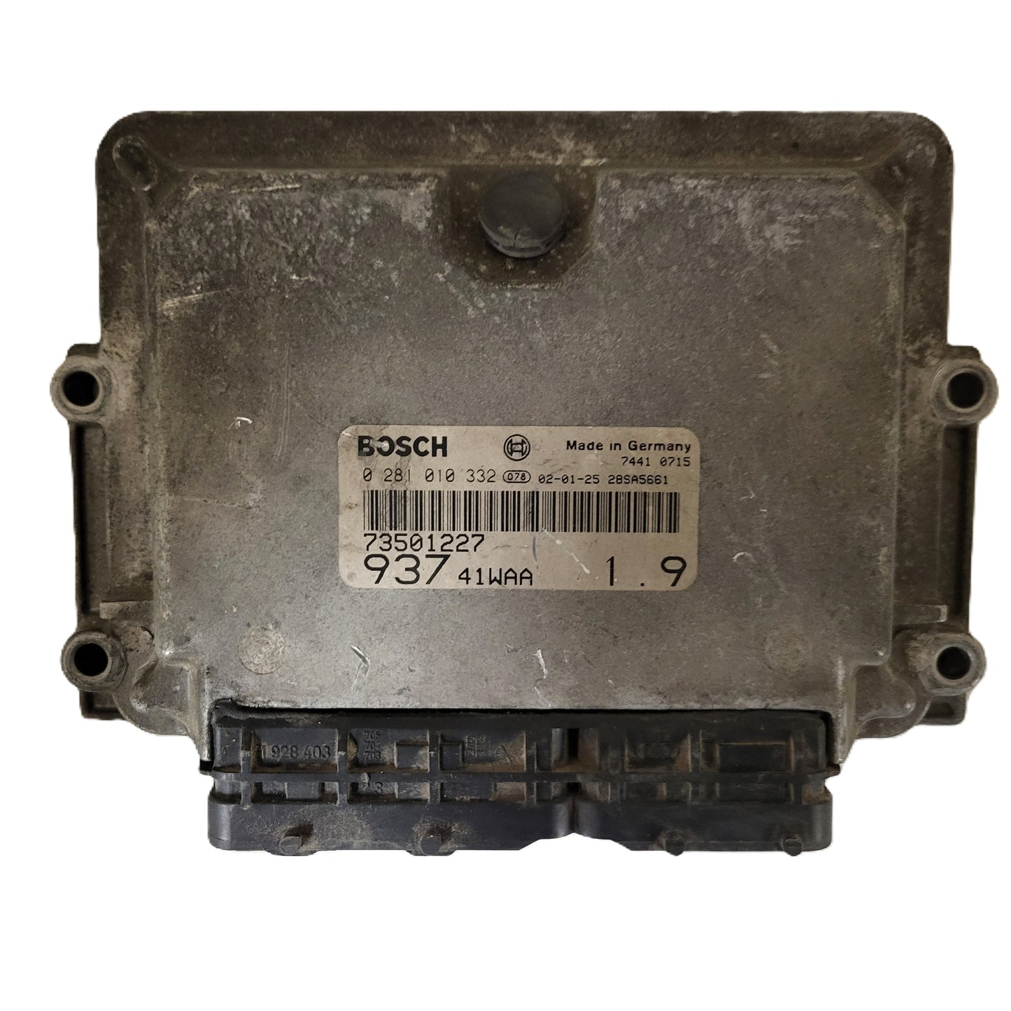 ALFA ROMEO 147 ECU / 0281010332 / 73501227 / 93741WAA / BOSCH
