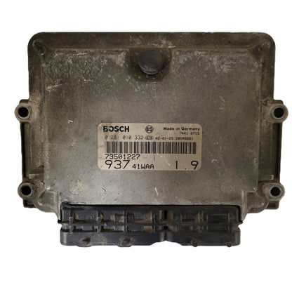 ALFA ROMEO 147 ECU / 0281010332 / 73501227 / 93741WAA / BOSCH