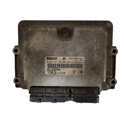 Fiat STILO ECU / 0281011553 / 55198058 / 19247EAA / BOSCH