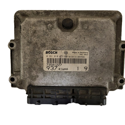 ALFA ROMEO 147 ECU / 0281010332 / 73501227 / 93741WAA / BOSCH