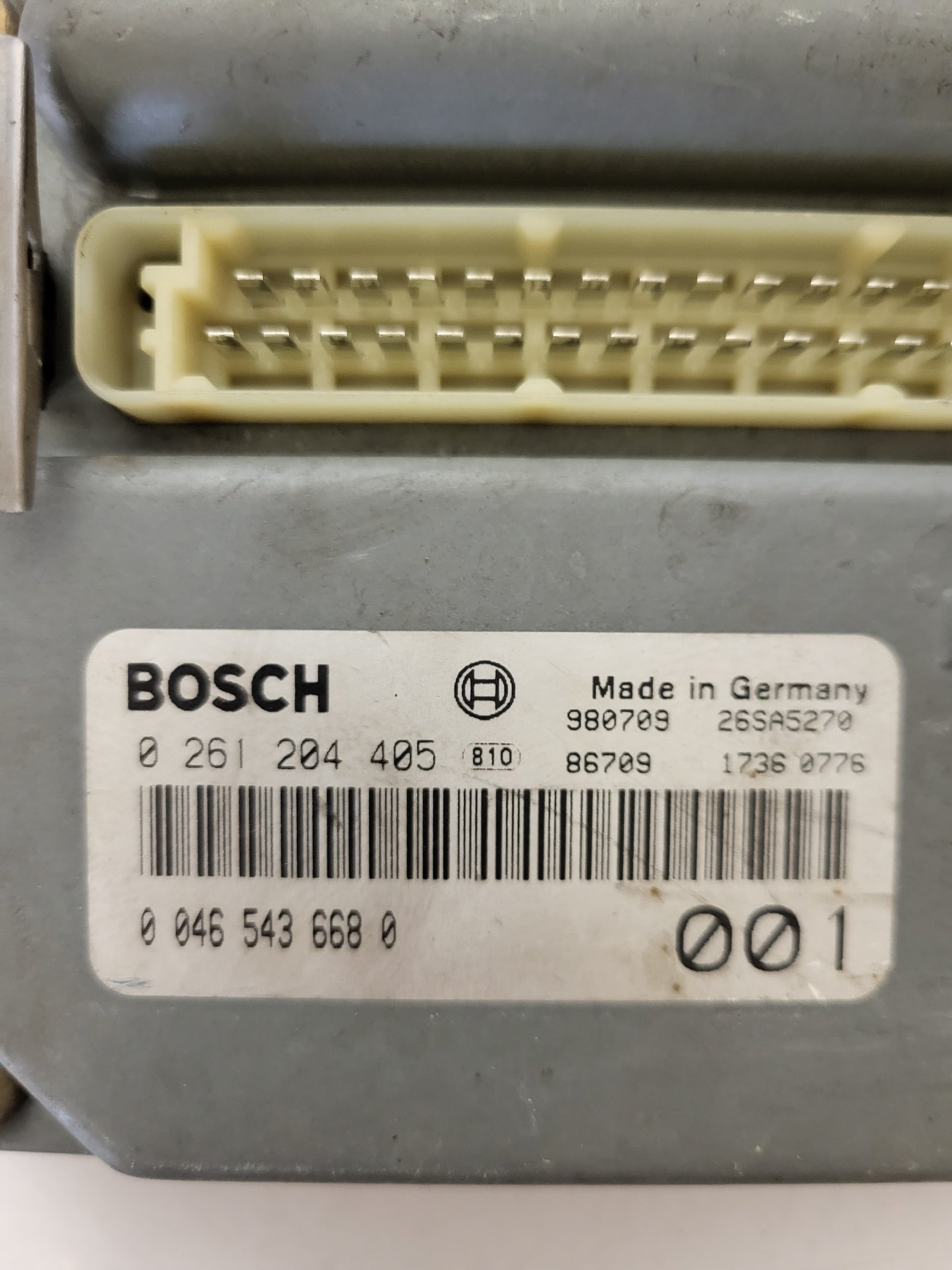 Fiat Brava ECU / 0261204405 / 00465436680 / BOSCH