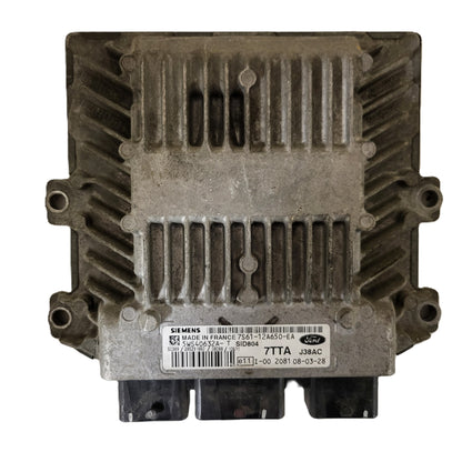 FORD FIESTA ECU / 7S61-12A650-EA / 5WS40632A-T / 7TTA / J38AC / SID804 / SIEMENS