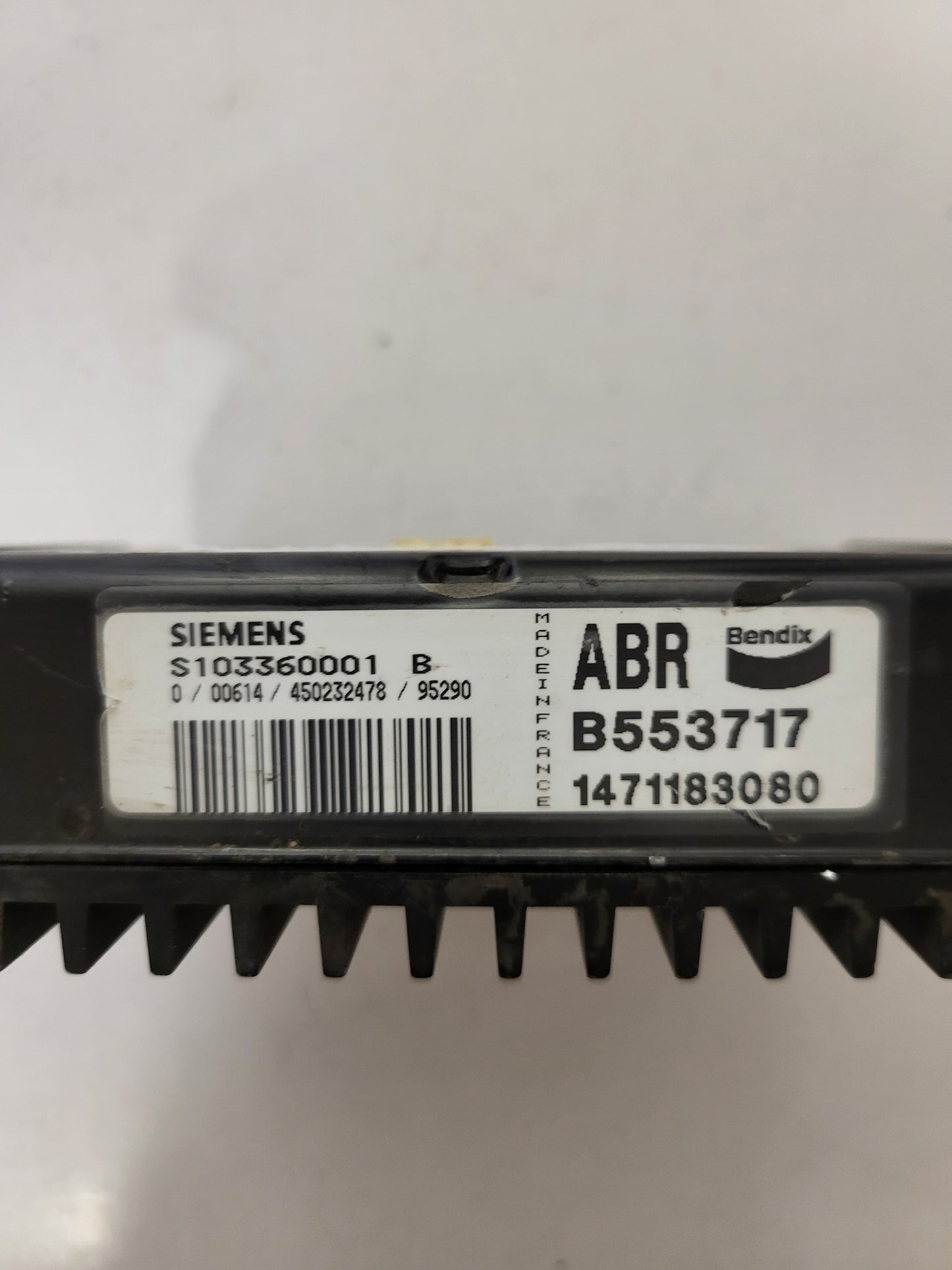 Fiat Ulisse Peugeot 806 Zeta ECU / S103360001B / 1471183080 / B553717