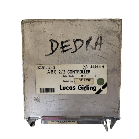 FIAT LANCIA ALFA ROMEO ECU / 32061012-3 / 84914H / ABS CONTROLLER