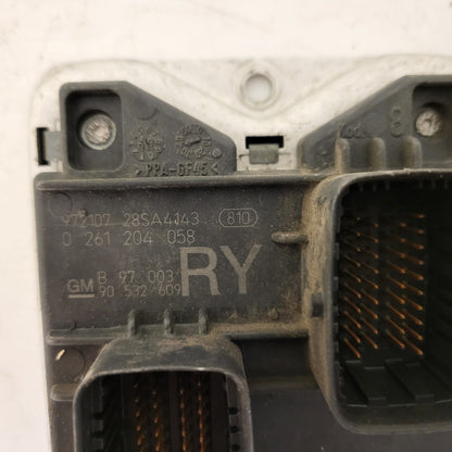 Opel Corsa 1.0 ECU / 0261204058 / 90532609 / RY / BOSCH