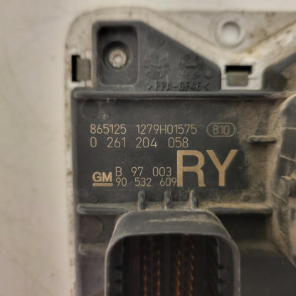 Opel Corsa 1.0 ECU / 0261204058 / 90532609 / RY / BOSCH