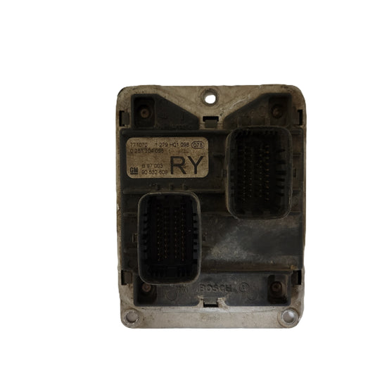 Opel Corsa 1.0 ECU / 0261204058 / 90532609 / RY / BOSCH