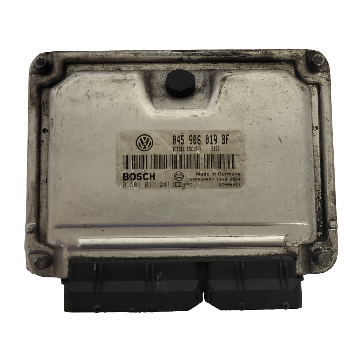 VW POLO ECU / 045906019BF / 0281011241 / EDC15P+ / BOSCH - B63-20 - 1