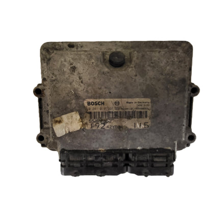 Fiat Stilo 1.9 JTD ECU / 0281010337 / 55182953 / 19242YBA / BOSCH