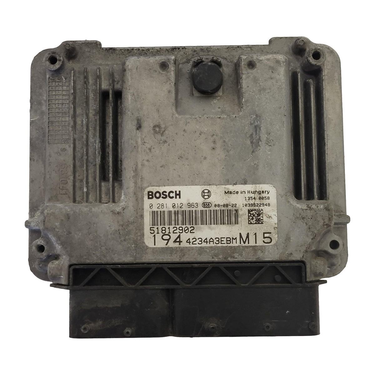 Fiat Croma ECU / 0281012963 / 51812902 / BOSCH - B64-03 - 1