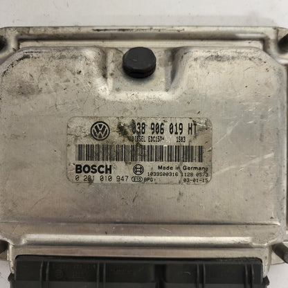 VW SEAT ECU / 038906019HT / 0281010947 / EDC15P+ / BOSCH