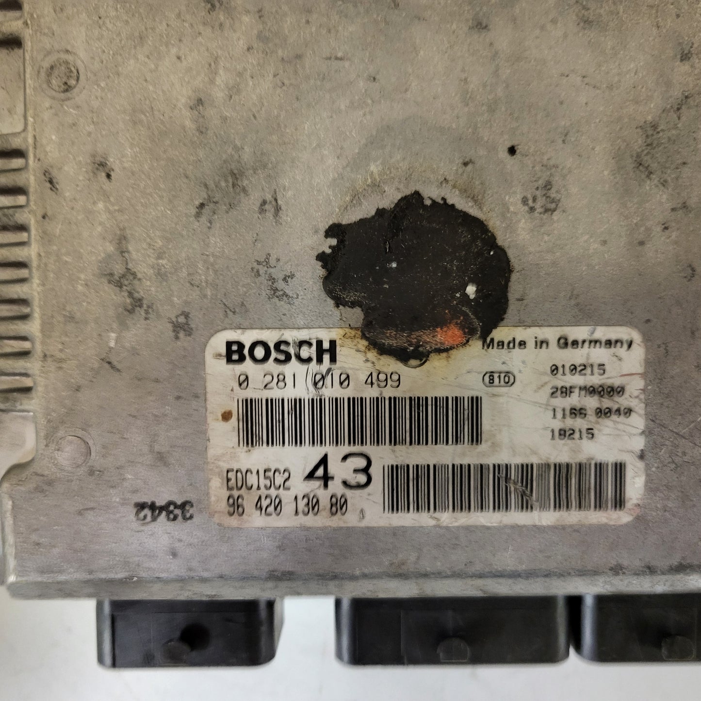 Peugeot Citroen ECU / 0281010499 / 9642013080 / EDC15C2 / BOSCH