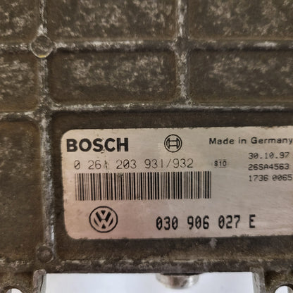 VW LUPO POLO AROSA ECU / 030906027E / 0261203931/932 / BOSCH