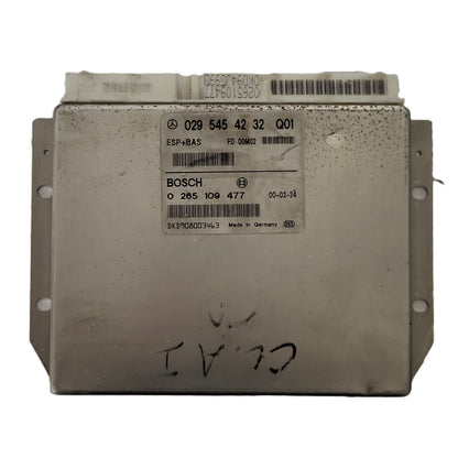 Mercedes A-Class W168 ESP ECU / 0295454232 / 0265109477 / BOSCH