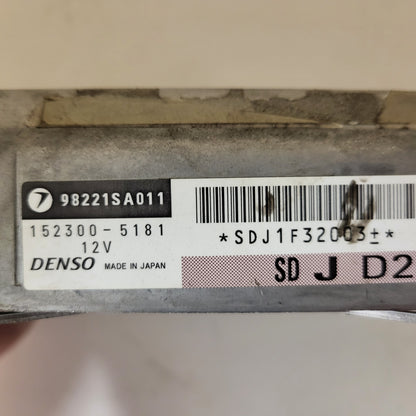 SUBARU ECU AIRBAG / 98221SA011 / 152300-5181 / DENSO - B65-03 - 2