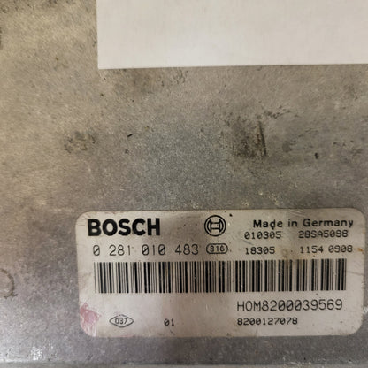 RENAULT ECU / 0281010483 / 8200039569 / 8200127078 / BOSCH