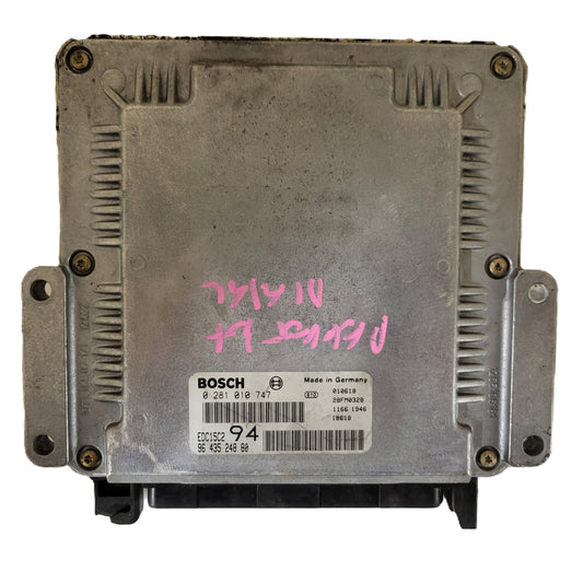 PEUGEOT 307 ECU / 0281010747 / EDC15C2 / 9643524880 / BOSCH