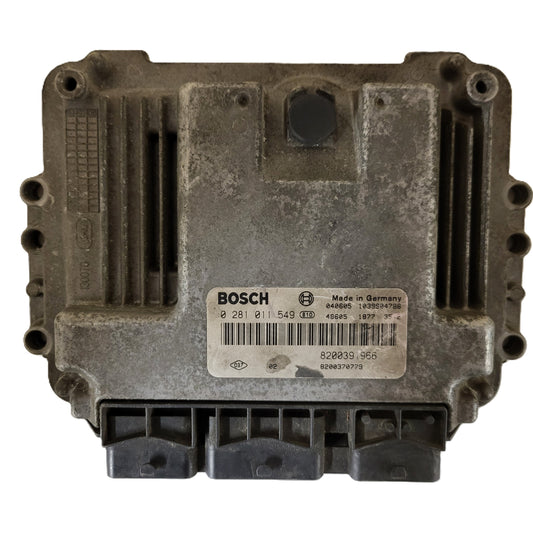 Renault ECU / 0281011549 / 8200391966 / 8200370779 / BOSCH