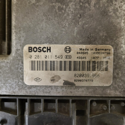 Renault ECU / 0281011549 / 8200391966 / 8200370779 / BOSCH