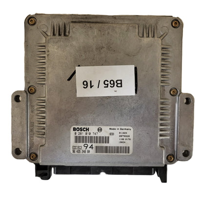 PEUGEOT 307 ECU / 0281010747 / EDC15C2 / 9643524880 / BOSCH