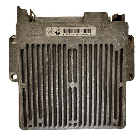 Renault ECU / 7700108452 / HOM7700105560 / 7700108490 / 21649276-9